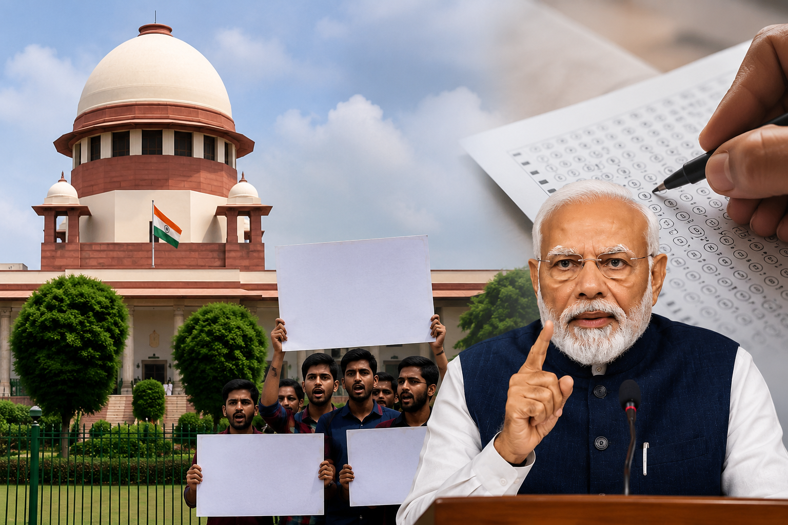 NEET UG Paper Leak: सुप्रीम कोर्ट में सुनवाई, केंद्र बोला- PM मोदी खुद कर रहे हैं निगरानी, 21 जून को दोबारा परीक्षा