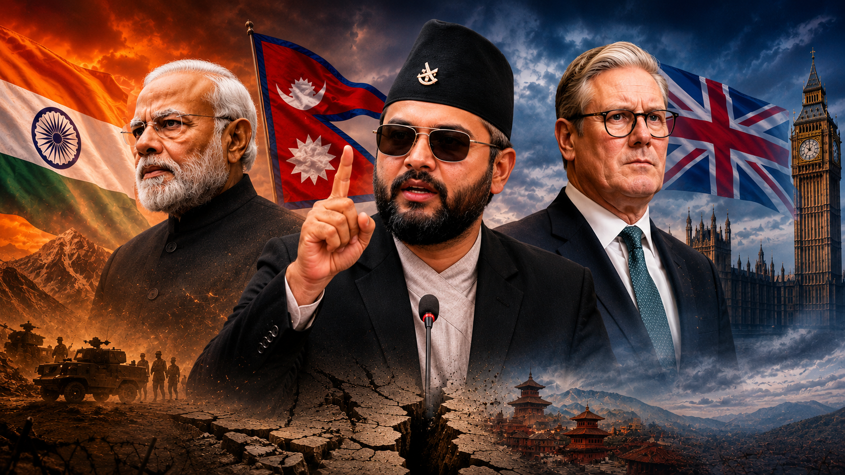 नेपाल के पीएम बालेन शाह के बयान से मचा भूचाल, भारत के खिलाफ ब्रिटेन से मांगी मदद, मिला करारा जवाब