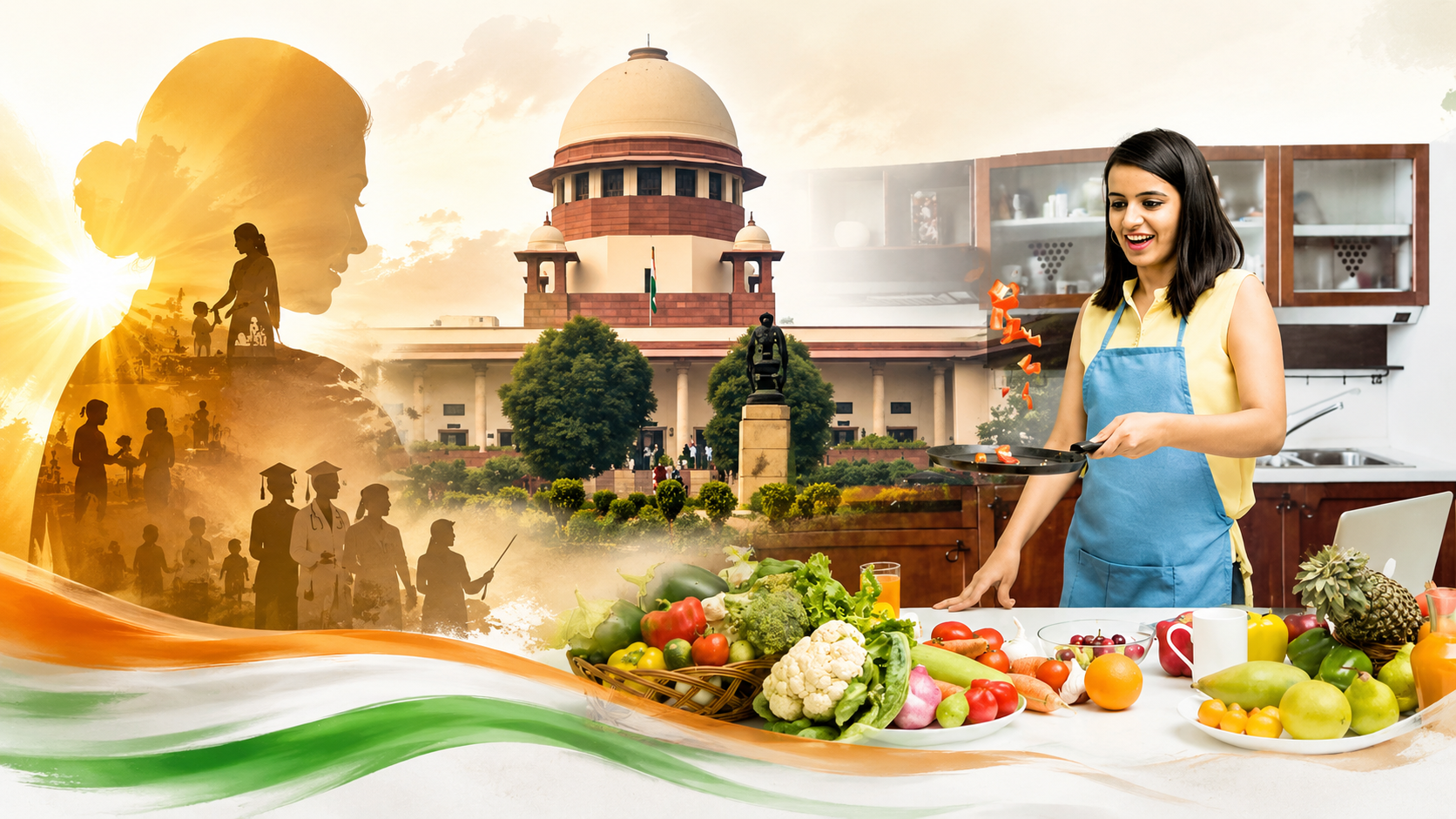 सुप्रीम कोर्ट का ऐतिहासिक फैसला: ‘हाउसवाइफ’ सिर्फ होममेकर नहीं बल्कि ‘राष्ट्र निर्माता’ है