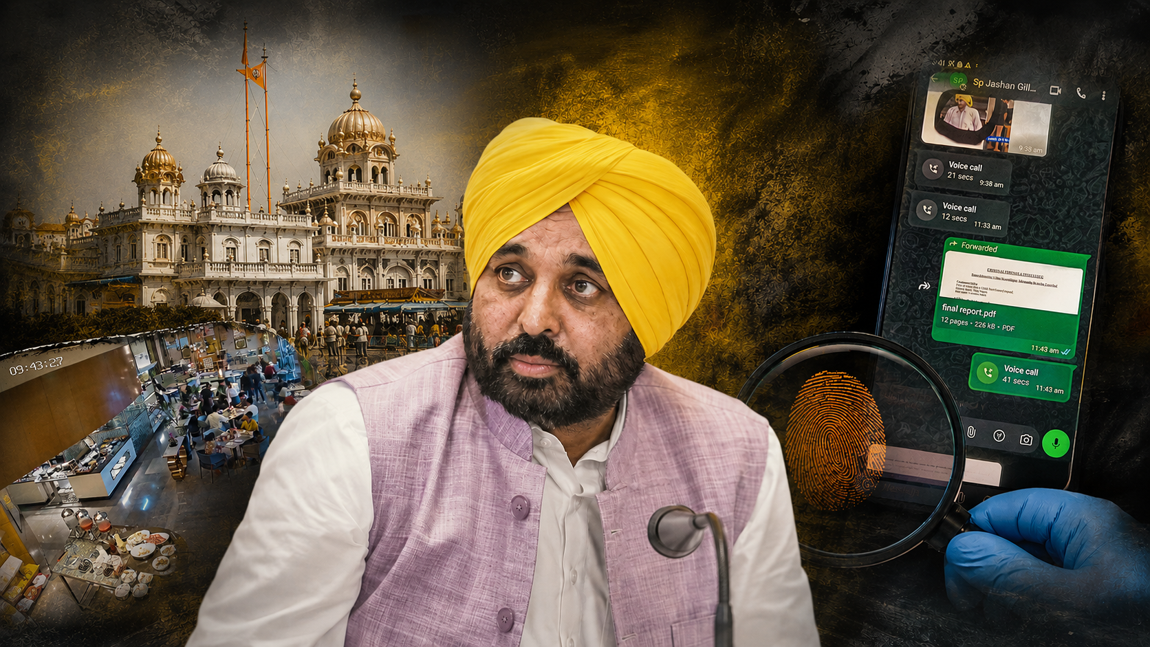 अकाल तख्त द्वारा ‘गुरु दोखी’ घोषित होने के बाद पंजाब के CM भगवंत मान पर गंभीर आरोप, फर्जी फॉरेंसिक रिपोर्ट बनाने के दावों से गरमाई सियासत