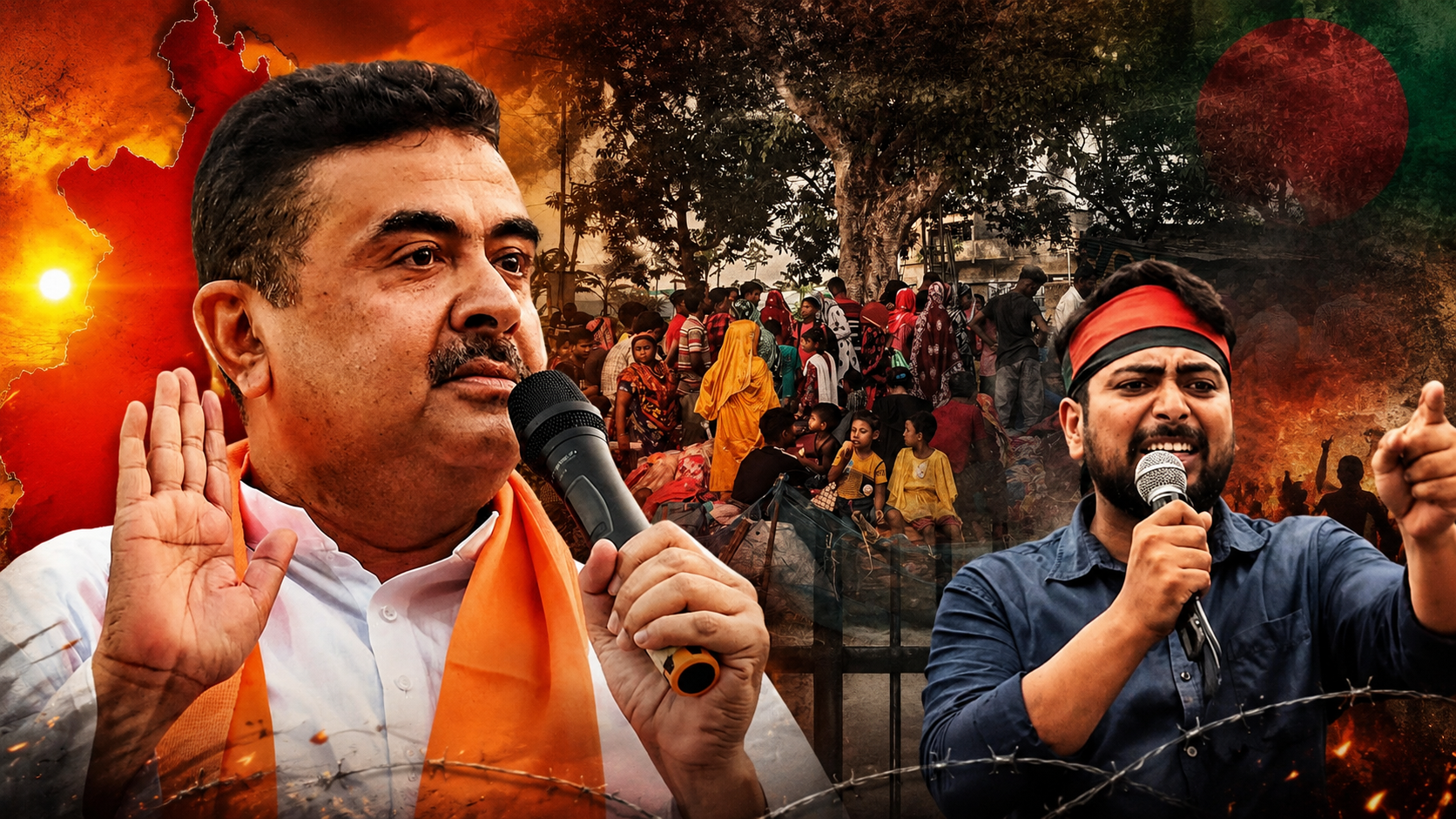 पश्चिम बंगाल में सरकार बदलते ही बांग्लादेशी कट्टरपंथियों में हड़कंप, सीएम शुभेंदु अधिकारी के एक्शन से हिली ‘सल्तनत’