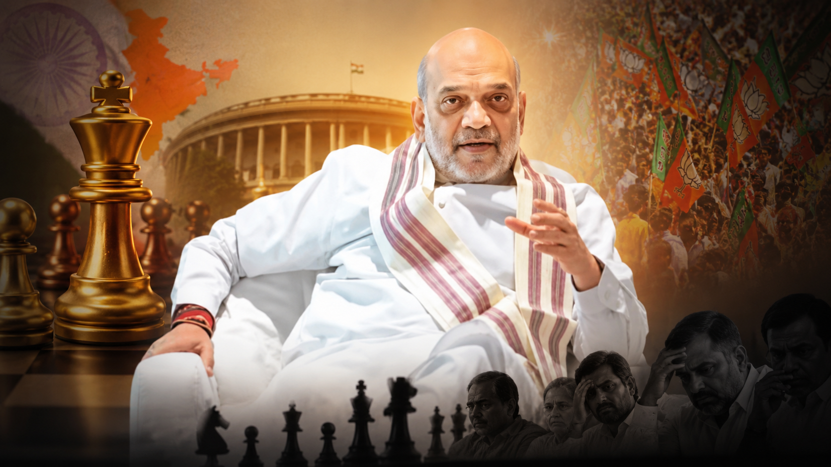 आधुनिक चाणक्य या चुनावी बिसात के सबसे बड़े जादूगर? जानिए अमित शाह की राजनीति के वो 4 मंत्र जिससे उड़ जाती है विपक्ष की नींद
