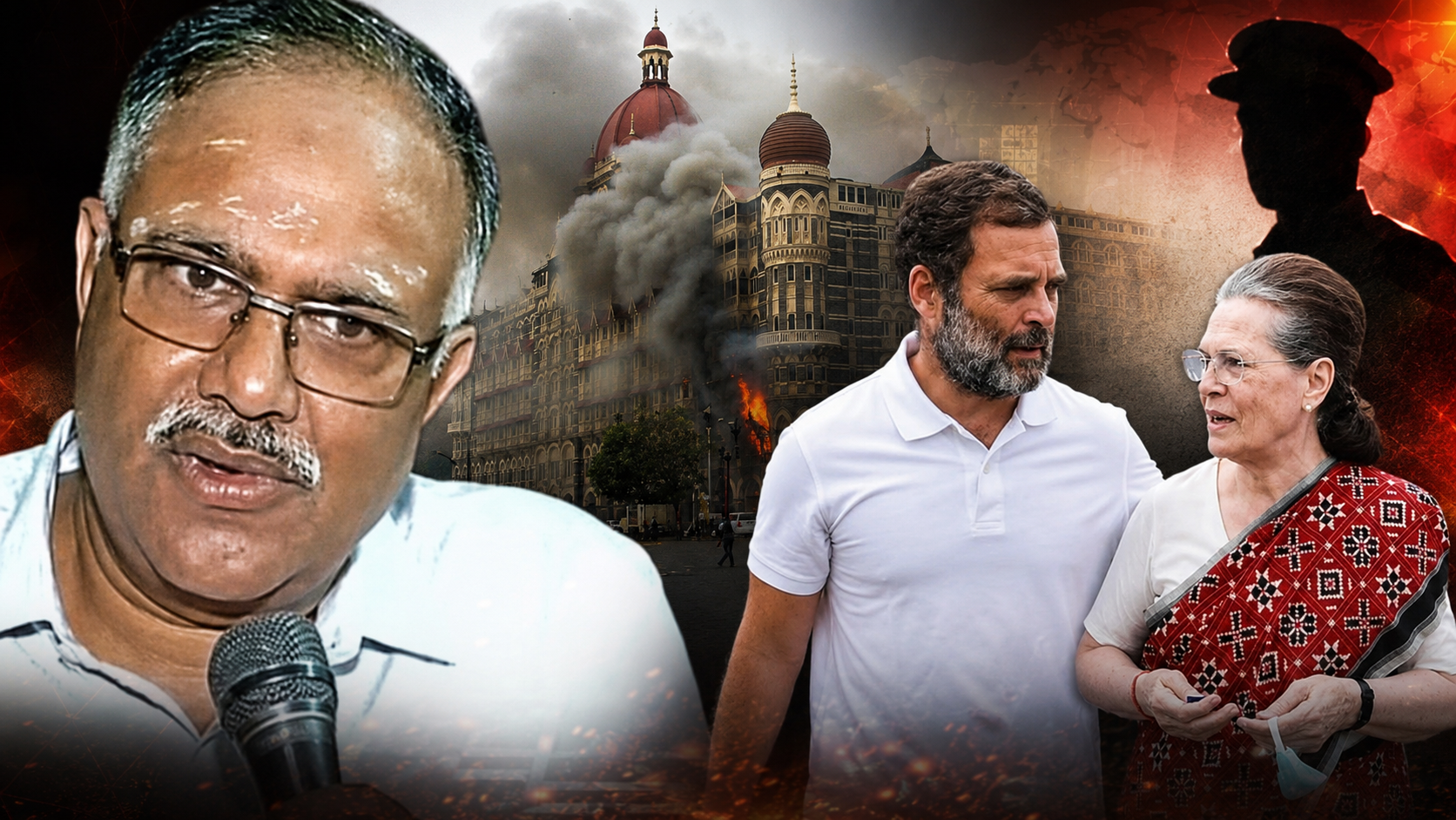 कांग्रेस ने कराया था 26/11 का हमला? आतंकी कसाब को ‘हिंदू’ बताने की हुई थी बड़ी कोशिश! गृह मंत्रालय के पूर्व अधिकारी R.V.S. मणि का खौफनाक खुलासा